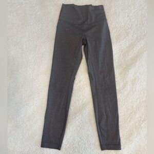 Lululemon Wunder Under High-Rise Leggings Size 6 | Luxtreme Gray Yoga Athleisure